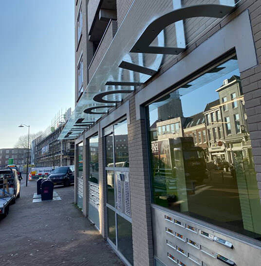 Vandaglas application exterieur luifel