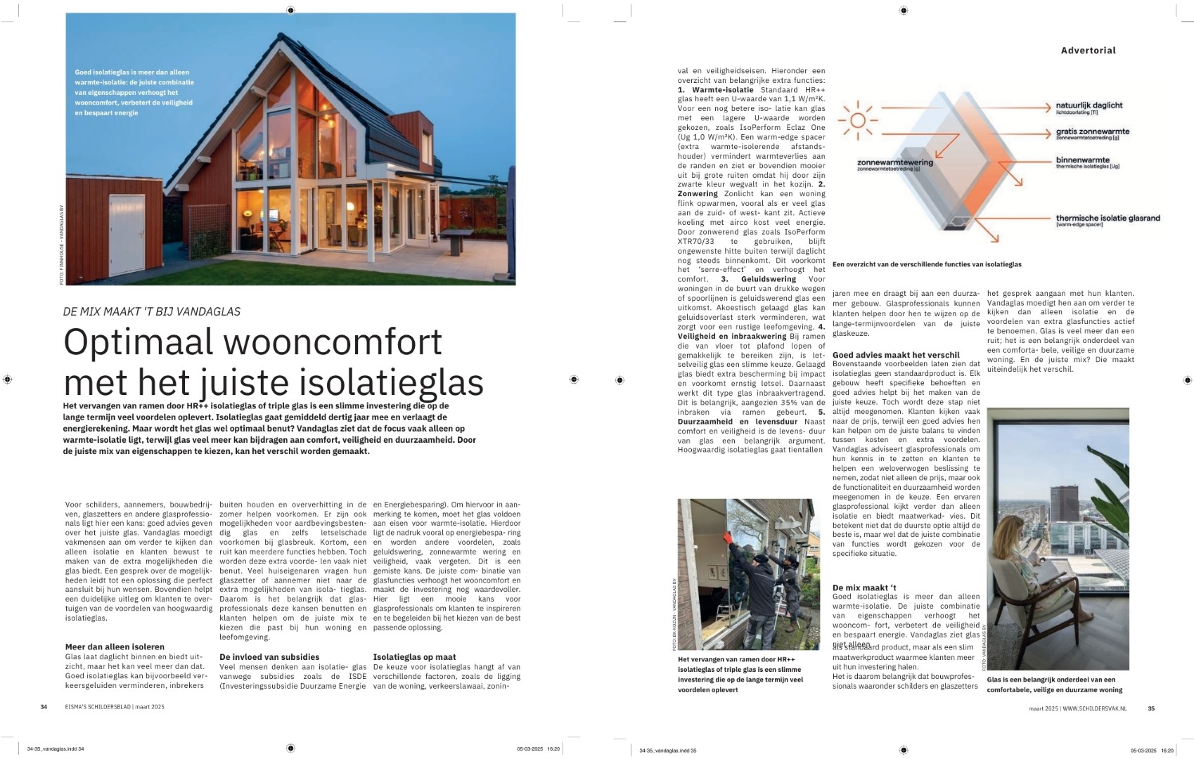 Eisma's Schildersblad | Optimaal wooncomfort met het juiste isolatieglas