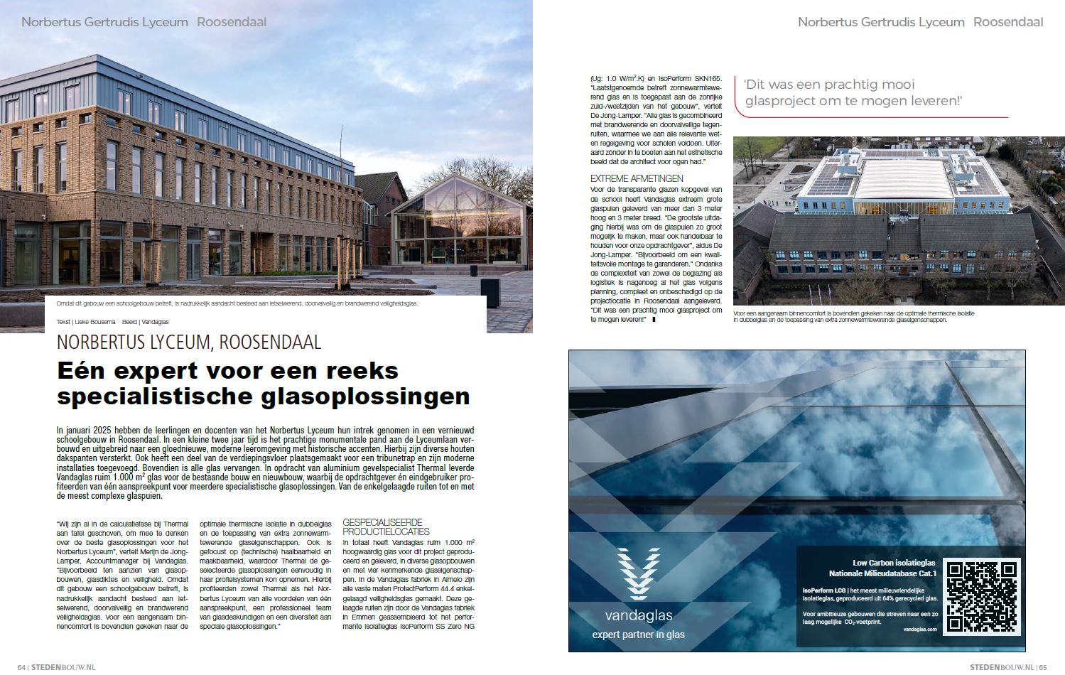 Stedenbouw 2025 - Norbertus Lyceum Roosendaal