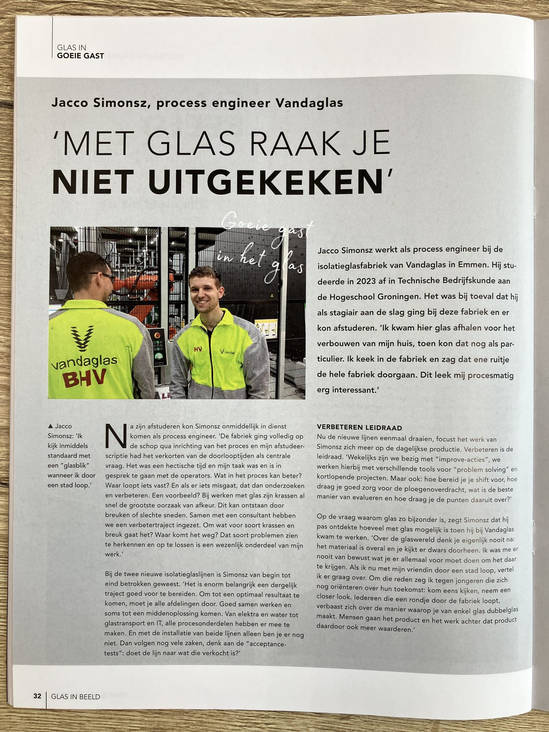 Glas in Beeld april 2026 | Goeie gast in het glas - Jacco Simonsz