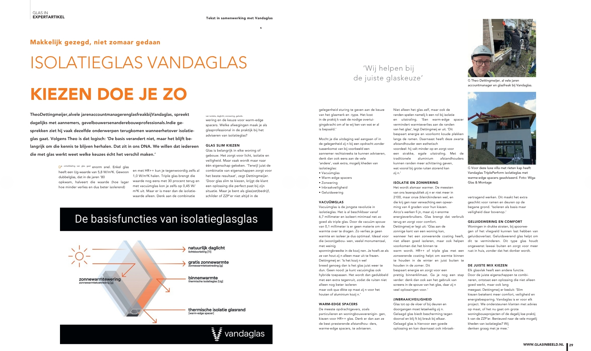 Glas in Beeld april 2026 | Isoleren met Vandaglas
