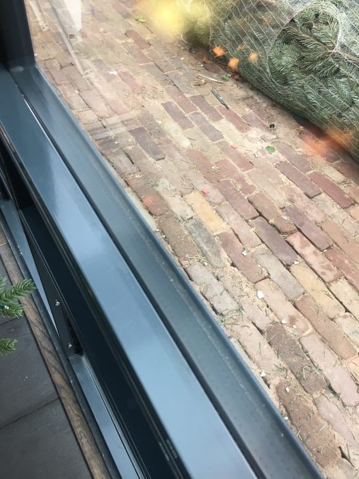thermische isolatie aan de glasranden